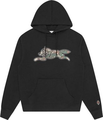 Icecream Running Dog Popover Cotton Hoodie