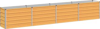 vidaXL Cama De Jard&iacute;n Elevada Natural 320 X 40 X 55 Cm Vidaxl