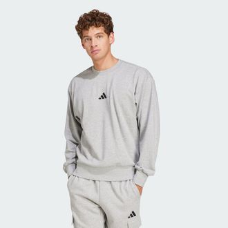 adidas Mens adidas Essentials Feelcozy French Terry Sweatshirt