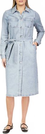 Sanctuary Wrapped Up Denim Dress In Virtuous