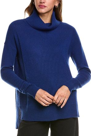 Alberta Ferretti Cashmere Cowl Tunic Sweater