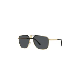 Versace Sunglasses, male, Black, Size: 61 MM Acetate Sunglasses
