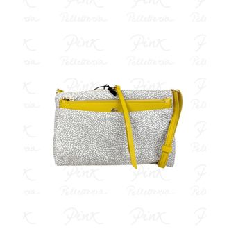 Borbonese Cross Body Bags, female, Gray, Size: ONE SIZE Classica Borsa Mini Tess