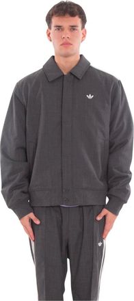 adidas Heren, Jassen, Grijs, Maat: M Wol