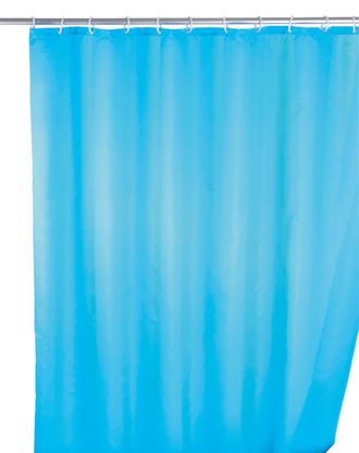 WENKO Cortina De Ducha 180x200 Ligero Blue Antis