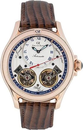 Carl von Zeyten Waldhaus Automatic - Heren - Horloges - Bruin - ONE Size - Leer - Accessoires