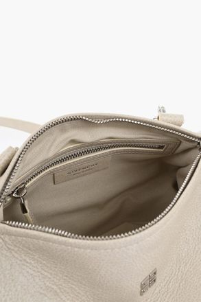 Givenchy Borsa a Spalla PANDORA In Pelle Martellata con Logo Effetto Argentati Givenchy