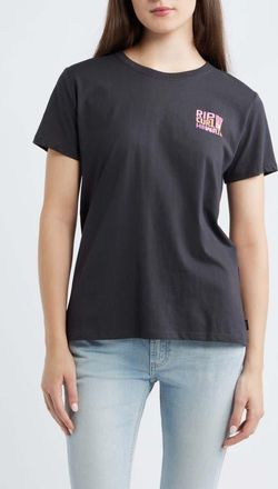 Rip Curl Catalina Island Graphic Tee in Hawaii Washed Black at Nordstrom, Size Xx-Small