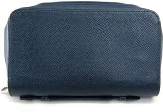 Louis Vuitton Pre-owned Clutches, male, Blue, Size: ONE SIZE Pre-owned M42098 Long wallet