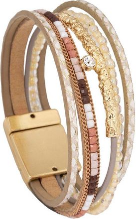 Saachi Saachi Leather Bracelet