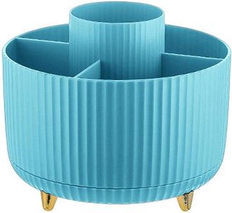 OEM Tubo Organizador Giratorio Para Brochas De Maquillaje Para Escritorio, Caja Para El Cuidado De La Piel, Giratorio, 15 15 12,5 Cm
