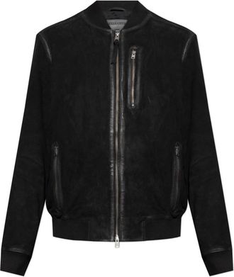 AllSaints Jas Kemble - Heren - Leren en Su&egrave;de Jassen - Zwart - L - Leer - Jassen