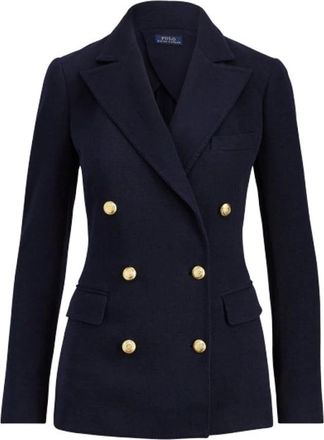 Polo Ralph Lauren Vests - Dames - Blazers - Blauw - XS - Katoen - Jassen