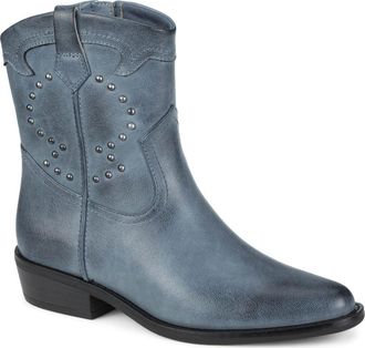 BareTraps Nova Western Boot in Navy at Nordstrom, Size 8.5