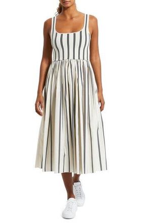 Theory Gloss Stripe Midi Dress in Multi at Nordstrom Rack, Size Small