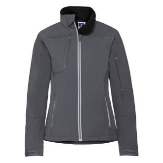 Russell Athletic Russell Dames/dames Bionic Softshell Jacket (IJzergrijs)