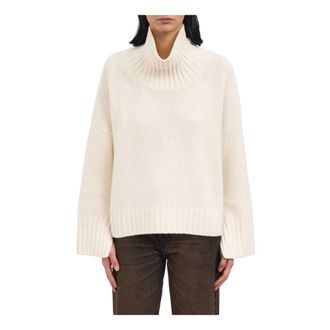 Soft Goat Girlfriend Turtleneck - Knitwear - Mujer - Blanco - XS
