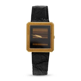 Piaget Pre-owned Piaget Vintage Brown Dial Ladies Watch 9154