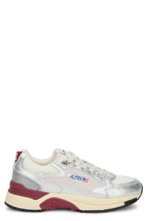 Autry Grey Color Block Hyperway Sneakers