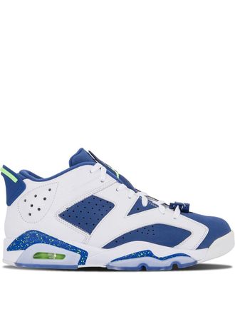Nike Jordan Air Jordan 6 Retro Low Seahawks sneakers - unisex - Leather/Leather/Rubber - 12 - White