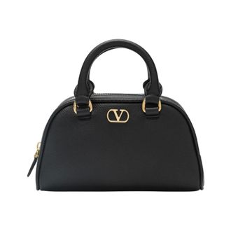 Valentino Garavani Handbags, female, Black, Size: ONE SIZE Mini Dome