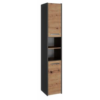 Topeshop Pisa - Mueble De Cuarto De Ba&ntilde;o - 170x30x30 Cm - Columna De Cuarto De Ba&ntilde;o - Aspecto Madera