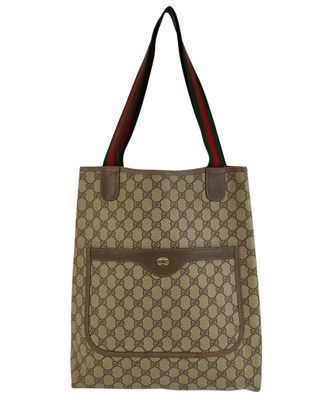 Gucci Vintage Gg Supreme Tote (Authentic Pre-Loved)