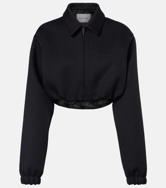 Balenciaga Cropped blouson jacket