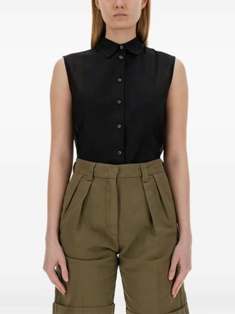 Aspesi Camicia smanicata - Nero