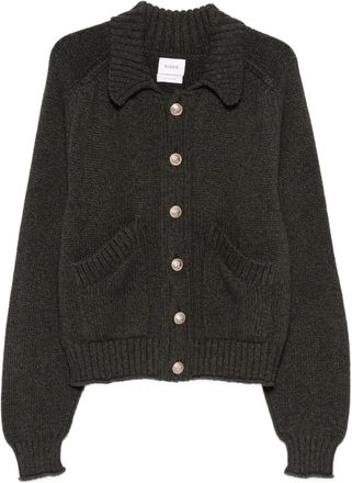 Barrie Maglione Needles con bottoni - Verde