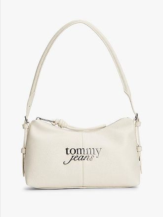 Tommy Hilfiger Bolso de hombro con logo met&aacute;lico