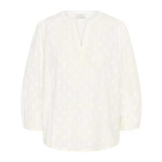 Kaffe Mujer, Blusas y Camisas, Blanco, Talla: L