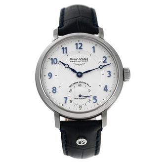 Bruno S&ouml;hnle Pre-owned Bruno Sohnle Sohnle Mechanik Edition White Dial Mens Watch 17-11100