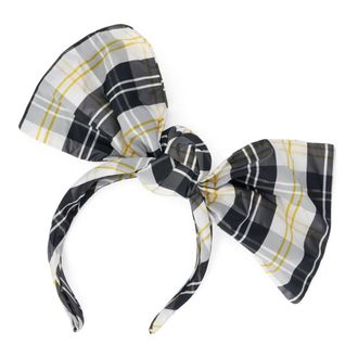 Red Valentino Hair Accessories, female, Beige, Size: ONE SIZE Headband with Bow