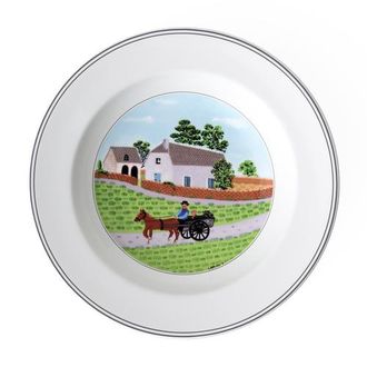 Villeroy & Boch Design Naif Rim Soup 1 Going to Market in None at Nordstrom