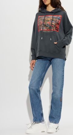 Off-white Hoodie, Womens, Grey