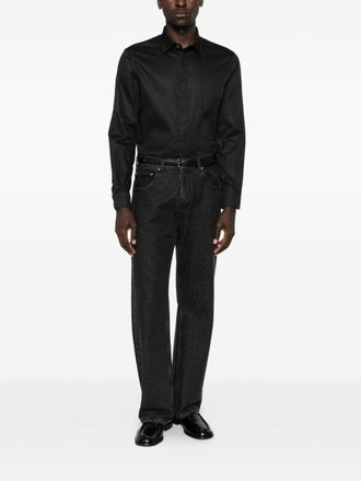 Emporio Armani Cotton Shirt - Black