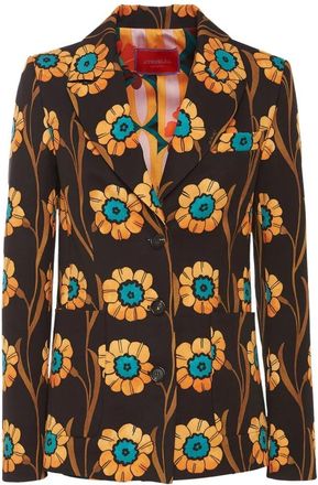 La DoubleJ Daisychain Bond Blazer - Dames - Blazers - Veelkleurig - M - Leer - Jassen