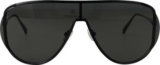 Ferragamo Stijlvolle zonnebril Sf 323S - Dames - Zonnebrillen - Zwart - 63 MM - Accessoires