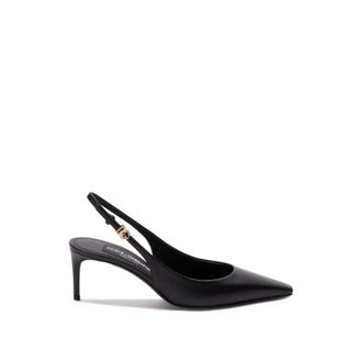 Dolce & Gabbana Leder Slingback Pumps
