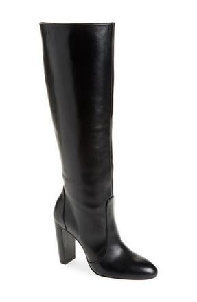 Stuart Weitzman Vida 100 Knee High Leather Boot in Black at Nordstrom Rack, Size 7.5