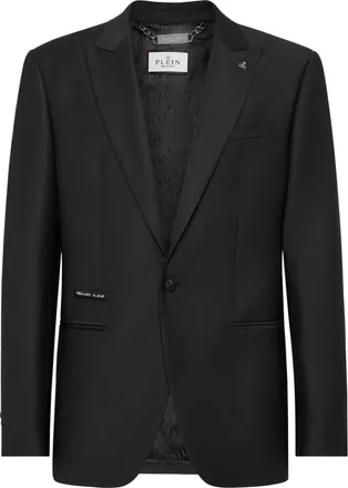 Philipp Plein Heren, Jassen, Zwart, Maat: L