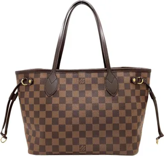 Louis Vuitton Damier Canvas Ebene Damier Canvas Tote Bag (Pre-Owned)