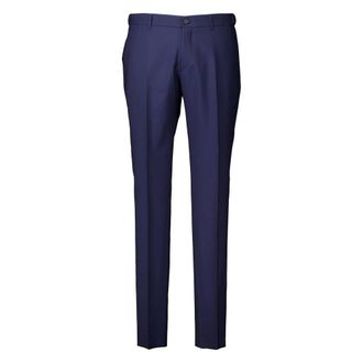 Berwick 1707 Suit Trousers, male, Blue, Size: 2XL Morello Elax Dark Blue Pants