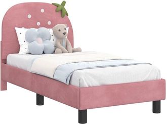 vidaXL Estructura De Cama Para Ni&ntilde;os Peque&ntilde;os Con Cabecera 70 X 140 Cm Vidaxl