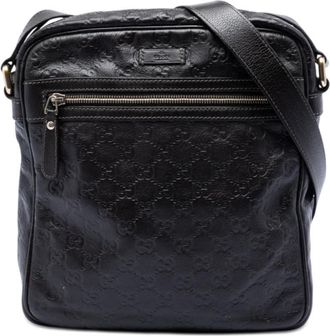 Gucci Pre-owned Gucci Guccissima Crossbody Unisex Y8VB4AR62FZCBEFM