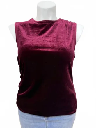 Dear John Denim Womens Shaunee Sleeveless Blouse In Cherry Laquer