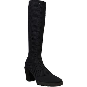 Eileen Fisher Syd Stretch Knee High Boot in Black at Nordstrom Rack, Size 7.5