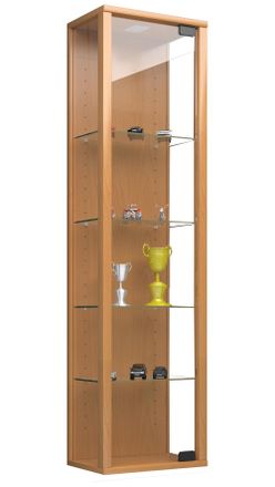 ebuy24 Ebuy24 - Estuche De Cristal Vcm Colgante Estuche De Cristal Con Vidrio De Seguridad Esg Dimensiones Aprox. Al. 115 X An. 33 X P. 18 Cm Gabinete Colgan