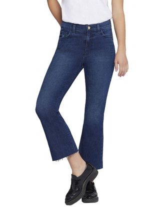 Current Elliott Current/Elliott The Boulevard Zenith Wash Crop Bootcut Jean